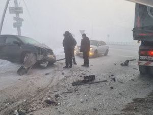 Очередное ДТП произошло на Птицефабрике