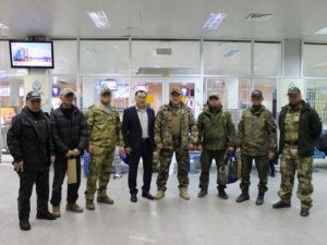 Андрей Находкин встретил бойцов, прибывших из зоны СВО