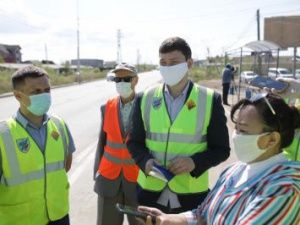 Евгений Григорьев проверил гарантийные работы подрядных организаций по объектам капитального ремонта дорог 2019 года