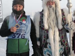 Специалист «Центра СПИД» принял участие в экстремальном забеге «Полюс холода Оймякон»