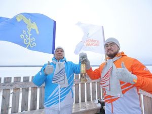 В Якутии стартовала эстафета огня VIII игр «Дети Азии»