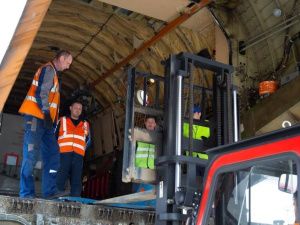 Аэропорт «Якутск»: Ил-76 доставил оборудование для ЯГРЭС-2