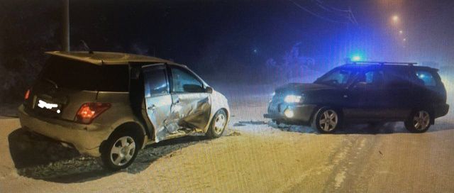 Водитель госпитализирован в результате ДТП