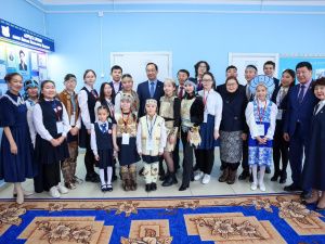 Учащиеся Жиганской агрошколы рассказали главе Якутии о своих достижениях