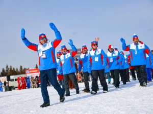 В Алдане зажжен огонь V Спартакиады зимних видов спорта Якутии