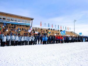 В Алдане состоялась церемония открытия спартакиады зимних видов спорта