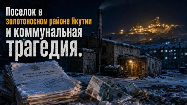 Поселок в золотоносном районе Якутии и коммунальная трагедия