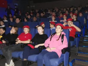 Стратегию танкового боя алданские юнармейцы изучали в кинотеатре «АЯМ Синема»