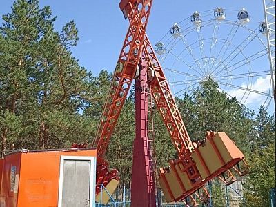 НТВ показал момент падения девушки с аттракциона «Зигзаг» в Якутске