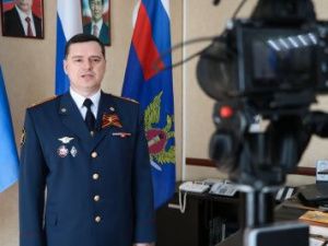 Начальник УФСИН Владислав Дзюба принял участие в видеопоздравлении с Днем Победы 