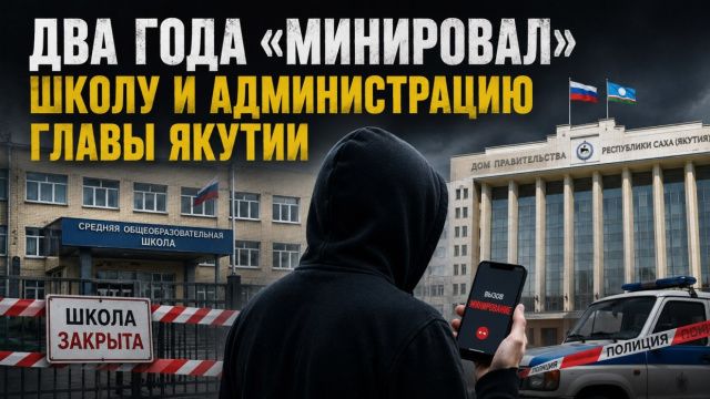 Два года «минировал» школу и Администрацию главы Якутии: подростка отправили в Центр временного содержания