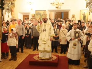 Рождественское богослужение состоялось в Преображенском храме Якутска