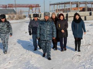 Администрация села Табага заинтересовалась производственными возможностями колонии