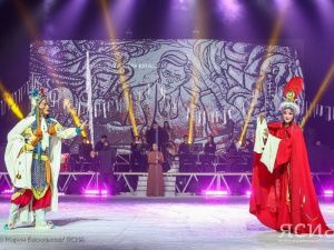 Театрализованное представление «Триумф Ойунского»: как это было