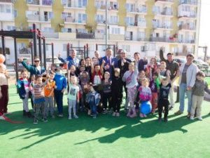 В день города в Якутске открылись теплые остановки и спортивные площадки