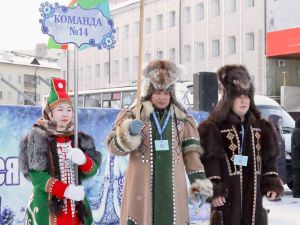 В Якутске стартовал международный конкурс ледовых и снежных фигур «Бриллианты Якутии»