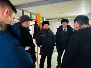 Дмитрий Садовников потребовал нарастить силы на строительстве Центра культуры в Нижнем Бестяхе