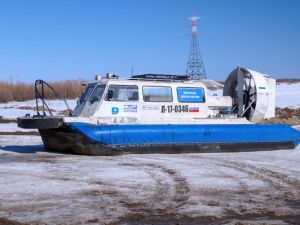 ВНИМАНИЕ: С 16 апреля трансфер пассажиров поезда через реку Лена будет выполняться  судами на воздушной подушке 