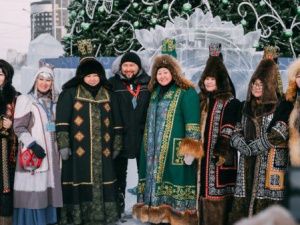 В Якутске состоялось открытие международного конкурса ледовых и снежных скульптур «Бриллианты Якутии»
