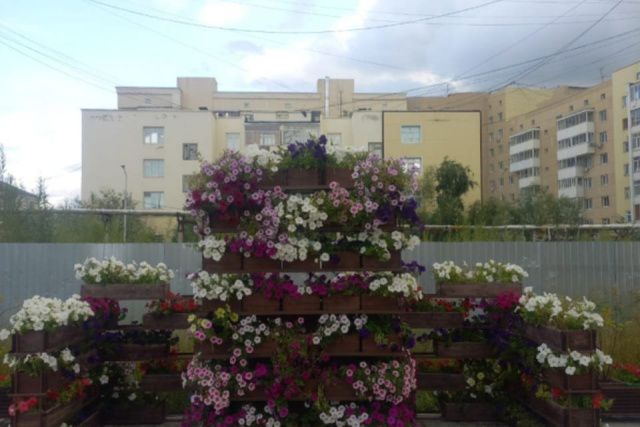 Часть цветочных клумб уберут с проспекта Ленина в Якутске после обращений горожан