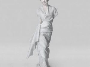 Анастасия Диодорова приняла участие в фотосессии «Статуи»