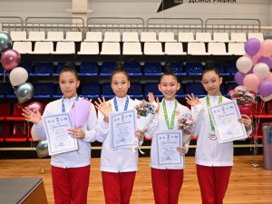 В Якутске завершились первенство и чемпионат республики по художественной гимнастике