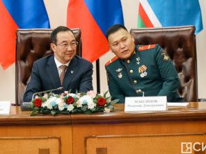 В Якутске чествовали Героя России Родимира Максимова