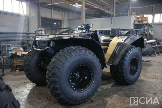 В опорные пункты Якутии доставили 57 единиц квадроциклов «Сокол»