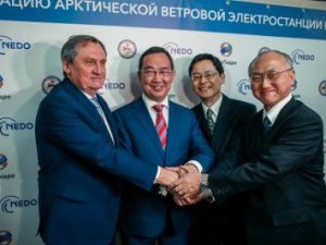 Уникальную ветряную электростанцию запустили в Тикси