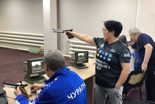 В Якутске проходит чемпионат по пулевой стрельбе среди спортсменов с инвалидностью