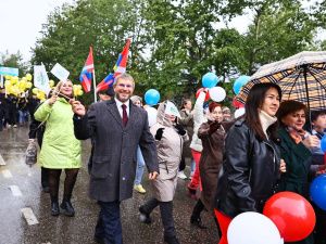 Город трудовой доблести Алдан отметил 100-летие