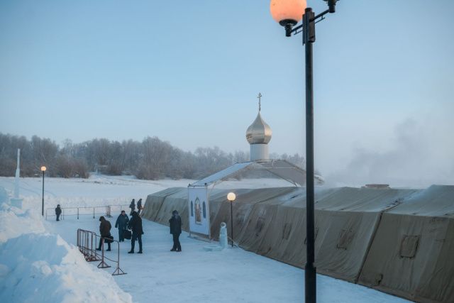 В Якутске Крещенскую купель посетило более 27 тысяч человек