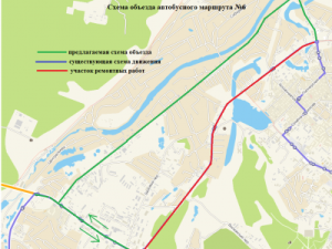 В Якутске изменится схема движения автобусного маршрута № 6