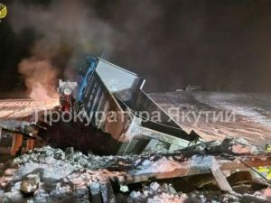 Суд освободил от уголовной ответственности водителя, из-за которого обрушился мост в Чурапчинском улусе