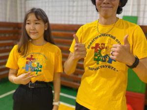 Детский (подростковый) центр провел «Веселые старты» для детей школы-интерната