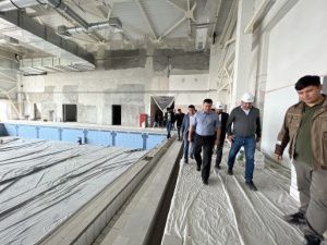 Спортивный комплекс с бассейном и катком откроют в Мархе