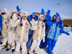 В Алдане состоялась церемония открытия спартакиады зимних видов спорта