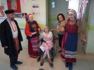 В ГОСТИ К ВЕТЕРАНУ