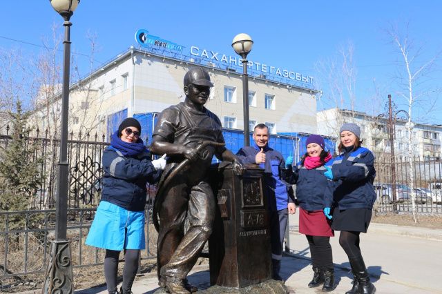 Акция «Чистый памятник» в Губинском округе