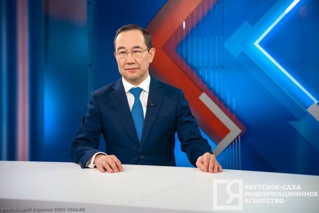 Айсен Николаев подведет итоги ноября в эфире передачи «Якутия, вперед!»