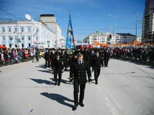 В Якутске на первомайскую демонстрацию вышли более 55 тысяч человек