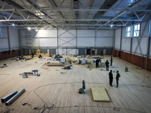 В селе Хатассы Якутии завершается строительство спортивного комплекса  