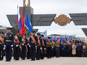 Личный состав УФСИН принял участие в торжественных мероприятиях, посвященных 81-й годовщине Победы в Великой Отечественной войне