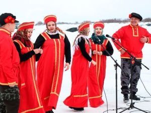 Соревнования по зимней рыбалке и туристический слет сотрудников УФСИН состоялись в п.Мохсоголлох 