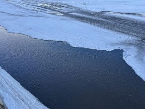 Ледоход на Лене идет в 700 километрах от границы с Якутией