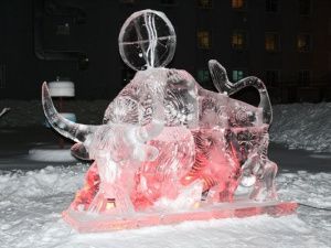 В УФСИН подведены итоги конкурса ледяных и снежных фигур