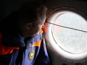 Ледоход на реке Вилюй выходит в устье