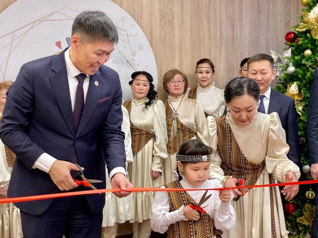 Каменный детсад взамен старого деревянного построили в селе Техтюр Хангаласского улуса 