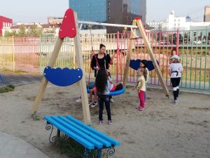 В Якутске отремонтирован игровой парк «Обнаженные сердца»