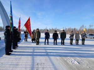 Горный район принял эстафету Знамени Победы